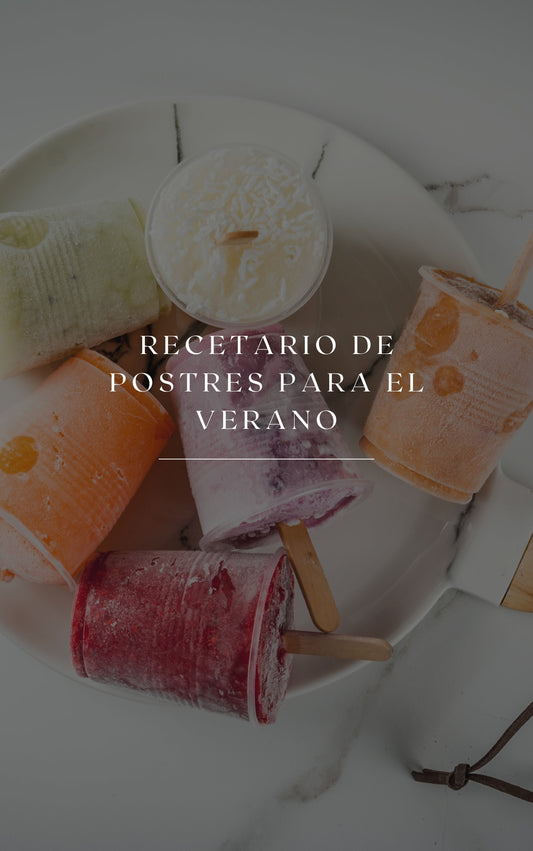 Recetario de Postres de Verano